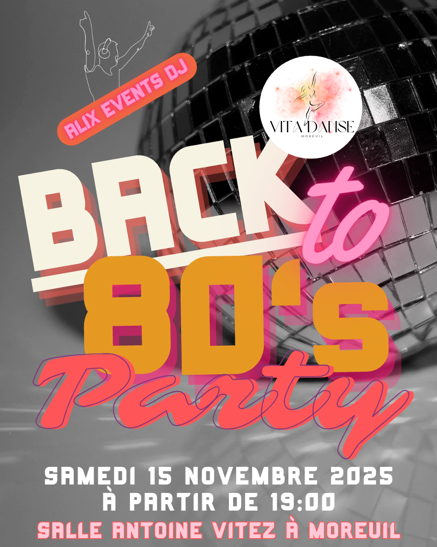 Soirée Années 80 Vita Danse